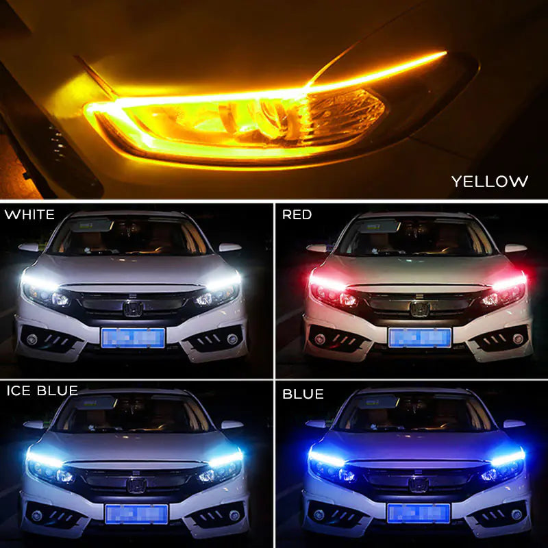 LED Car Flowing Turn Signal Light Strip (Universal)