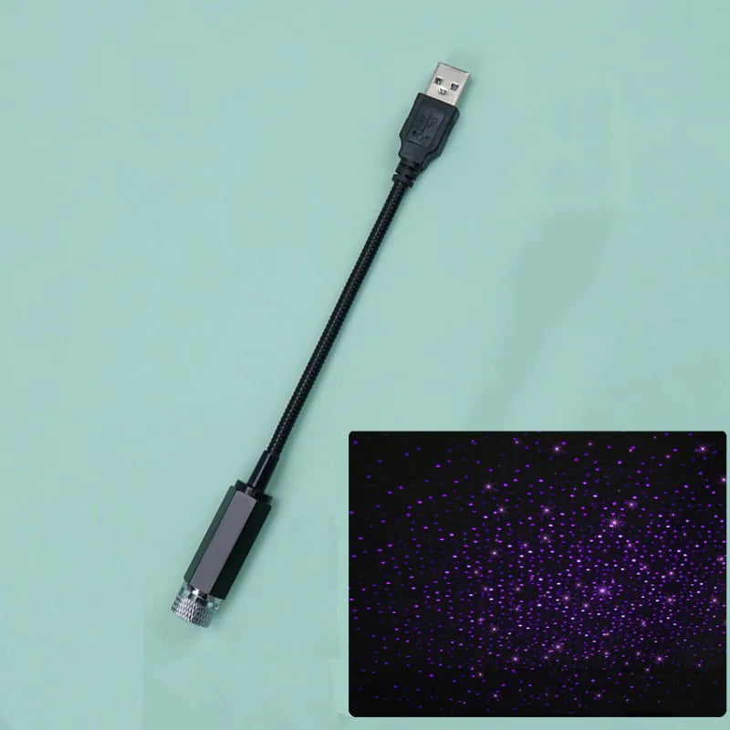 LED starry sky projector