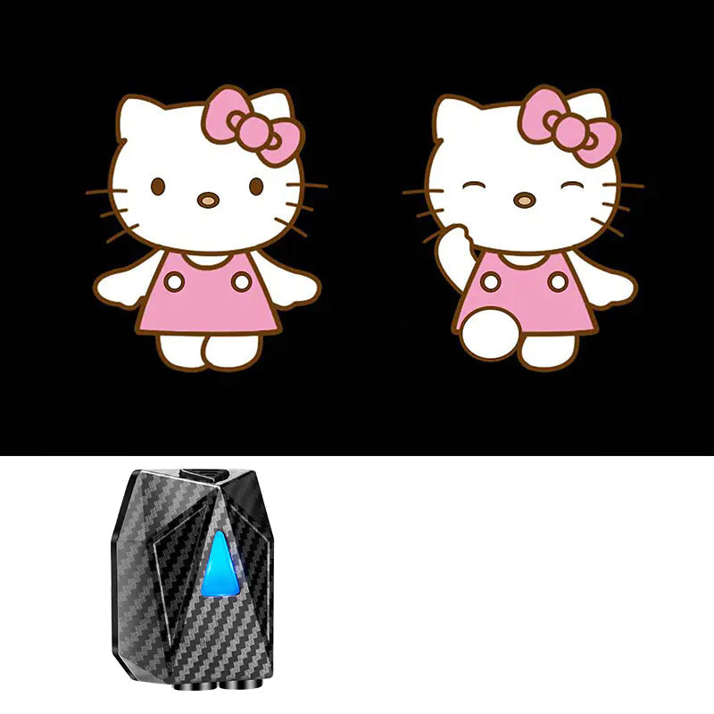 Car Door Dynamic Welcome Light with Projection Effect