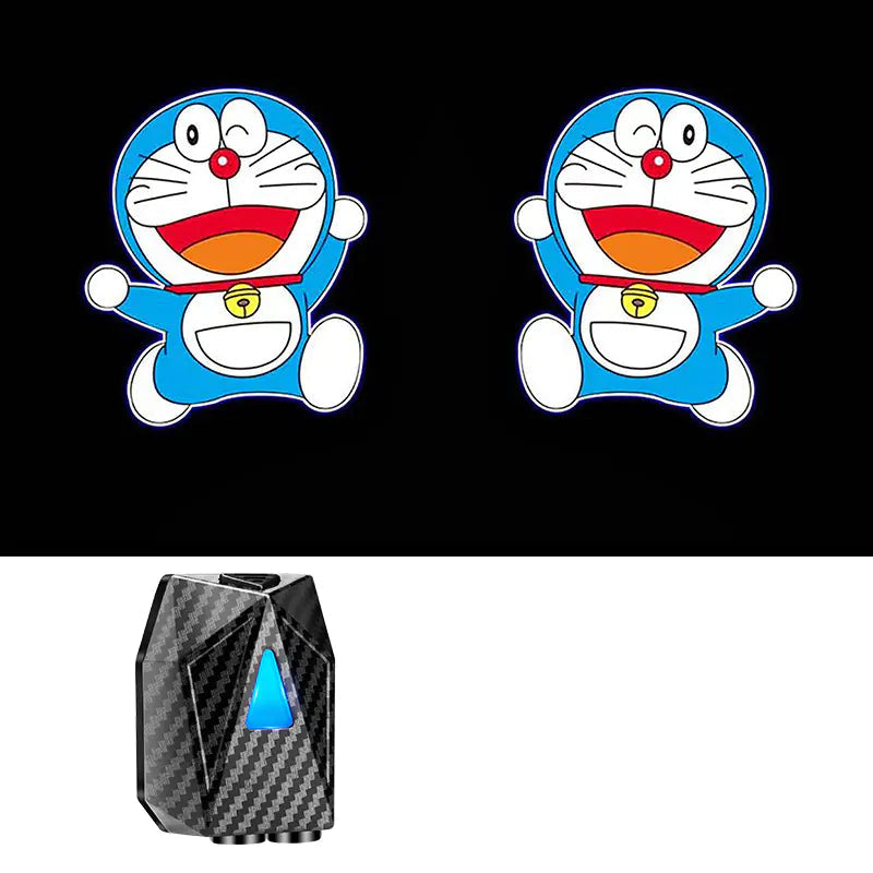 Car Door Dynamic Welcome Light with Projection Effect