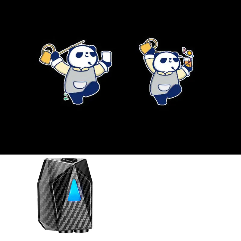 Car Door Dynamic Welcome Light with Projection Effect