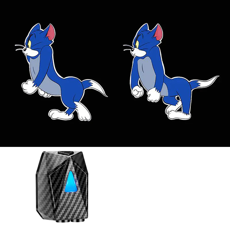 Car Door Dynamic Welcome Light with Projection Effect