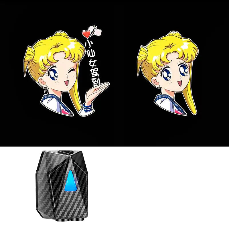 Car Door Dynamic Welcome Light with Projection Effect