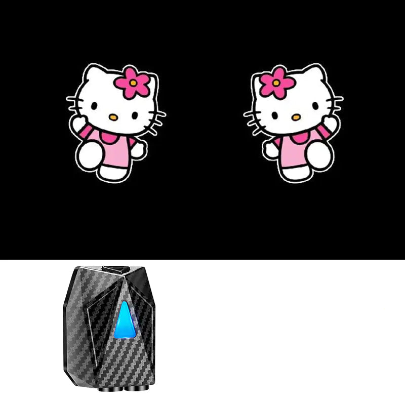 Car Door Dynamic Welcome Light with Projection Effect