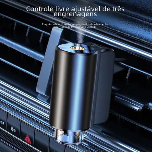 Car Air Freshener with Intelligent Diffuser and Purifier