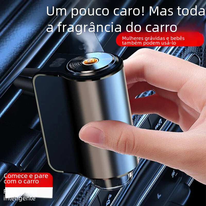Car Air Freshener with Intelligent Diffuser and Purifier