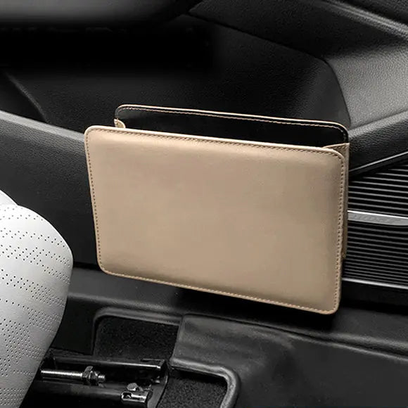 Portable car trash can